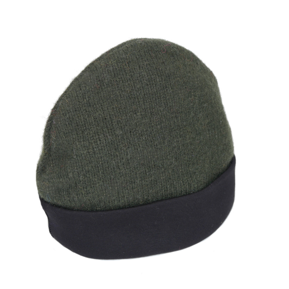 Wool Hat with Cotton Lining (green)