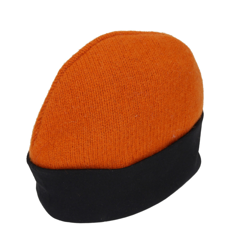 Wool Hat with Cotton Lining (orange)